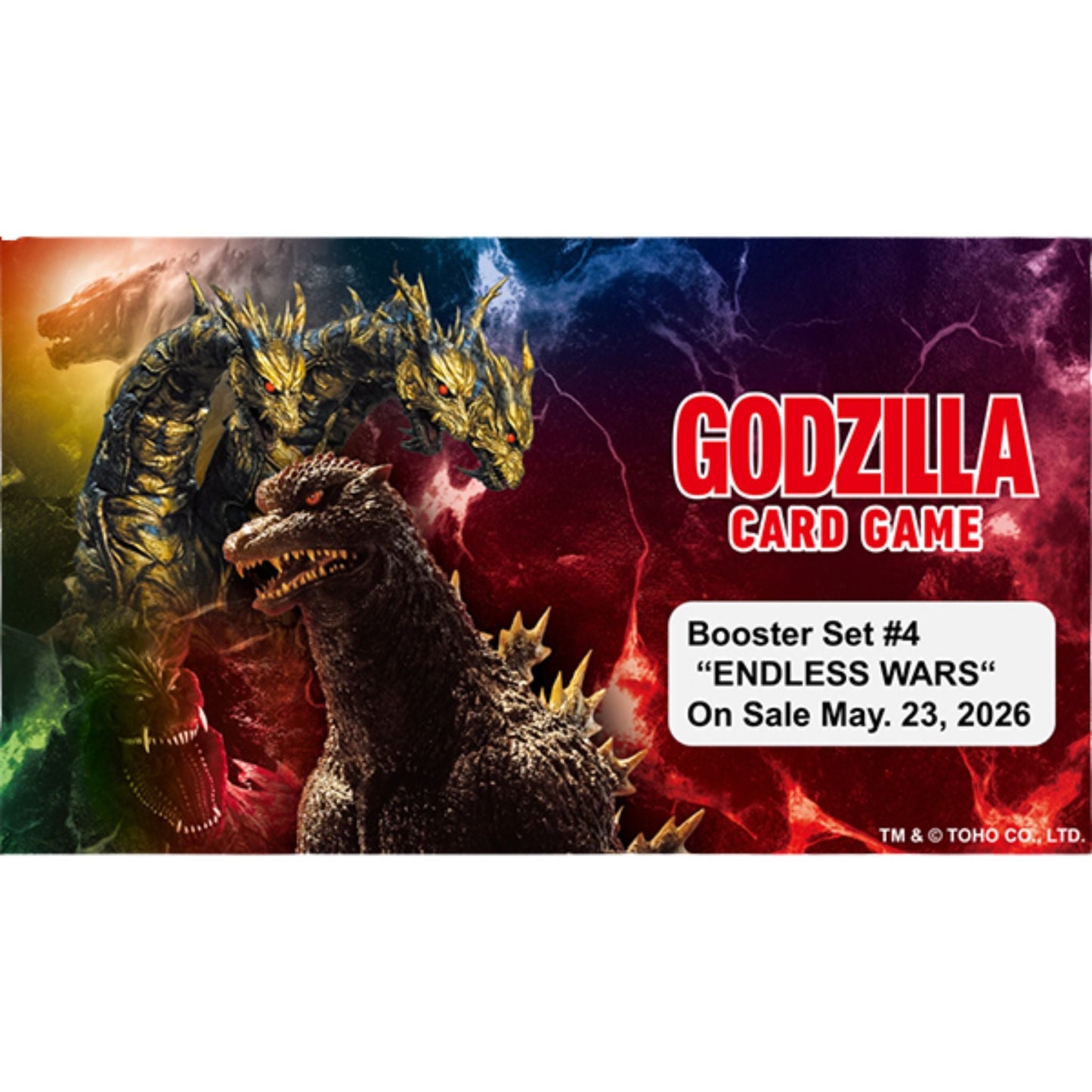Godzilla Card Game Endless Wars Booster Box (Presell)