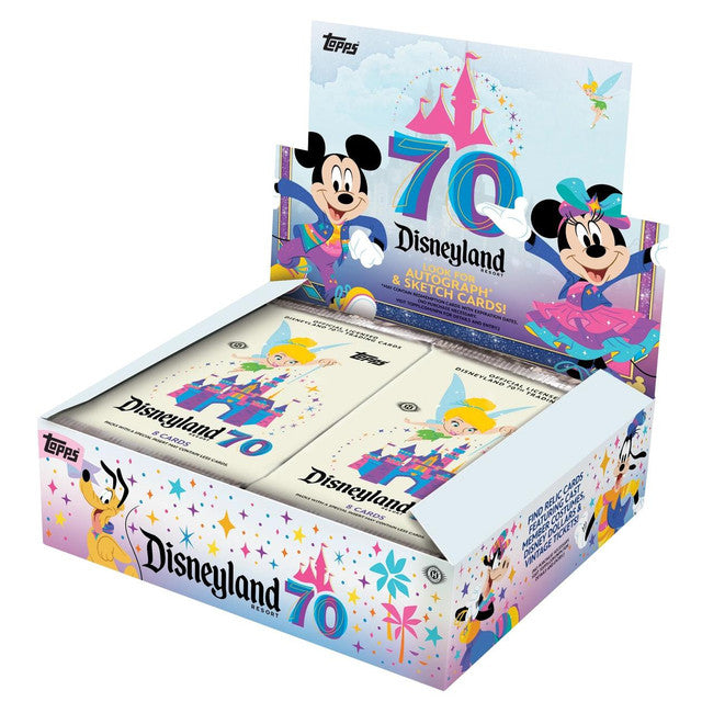 Disneyland 70th Anniversary Hobby Box (Topps 2025) (PRE-ORDER)