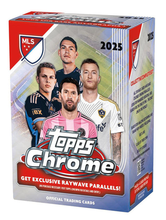 2025 Topps MLS Chrome Blaster Box (PRE-ORDER)