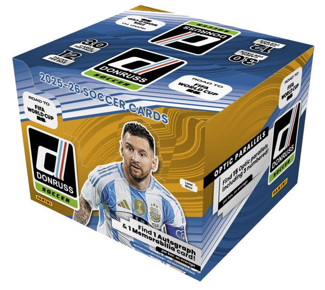 2025/26 Panini Donruss Road to FIFA World Cup Soccer Hobby Box (PRE-ORDER)