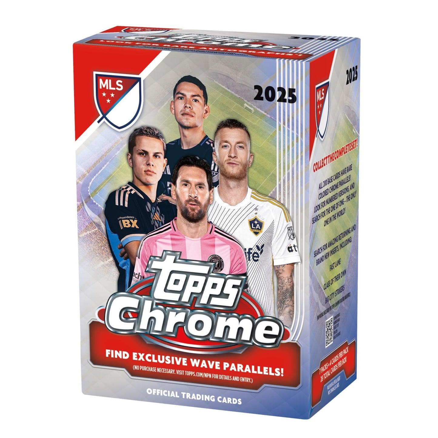 2025 Topps Chrome MLS Soccer Blaster Box (Presell)