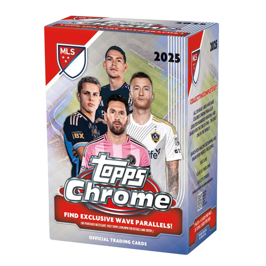 2025 Topps Chrome MLS Soccer Blaster Box (Presell)