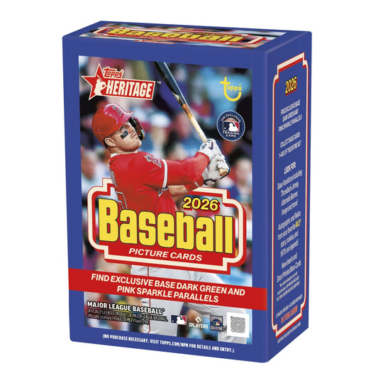 2026 Topps Heritage Baseball Blaster Box (Presell)