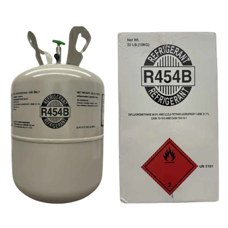 20.9LB R454B Refrigerant Freon for Air Conditioners - Steel Cylinder Packaging Tank