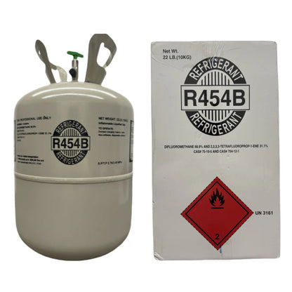 20.9LB R454B Refrigerant Freon for Air Conditioners - Steel Cylinder Packaging Tank