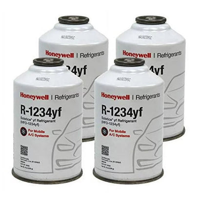 Honeywell R-1234yf Refrigerant – 8 Cans (8oz Each), Genuine – Made in USA