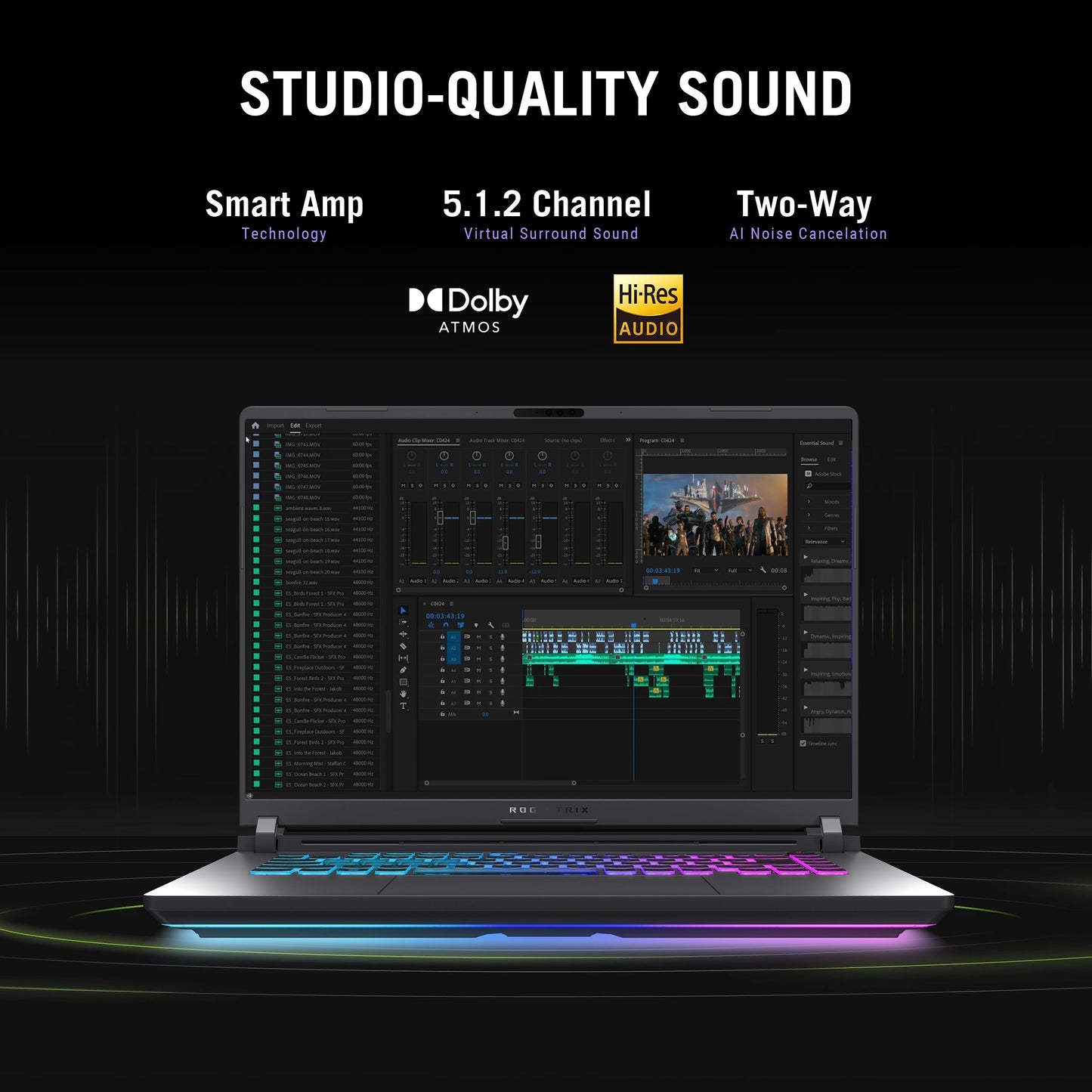 ASUS ROG Strix G16 G615JHR-DS74 — RTX 5050, Core i7-14650HX, 16GB, 1TB