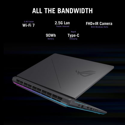 ASUS ROG Strix G16 G615JHR-DS74 — RTX 5050, Core i7-14650HX, 16GB, 1TB