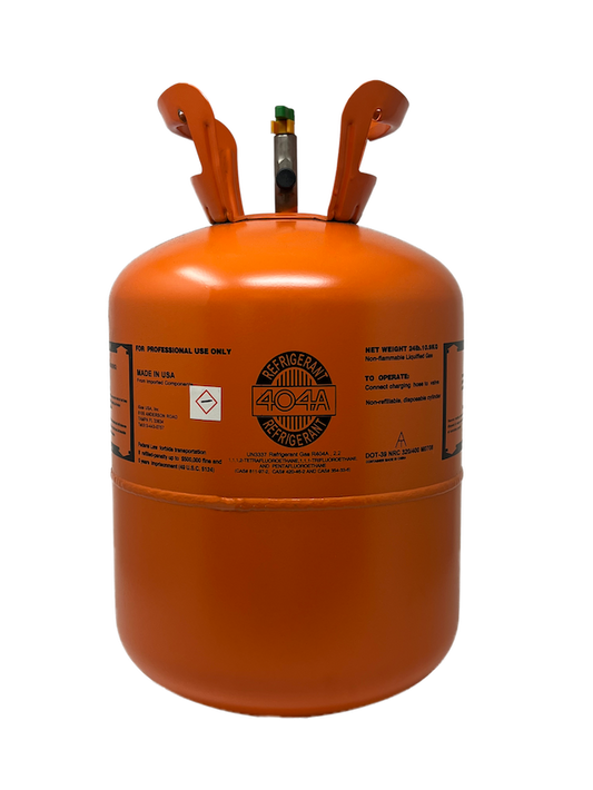 24lb R-404A Refrigerant, Factory Sealed, Virgin – Made in USA