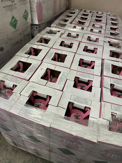 $174.75 a bottle - Full Pallet – 40 × 25lb R-410A Refrigerant –