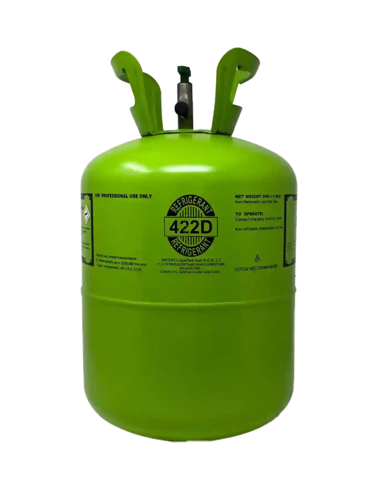 25lb R-422D Refrigerant – Made in USA