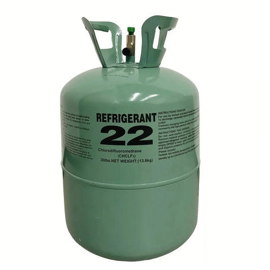 30LB R22 Refrigerant Freon for Air Conditioners – Steel Cylinder Packaging Tank