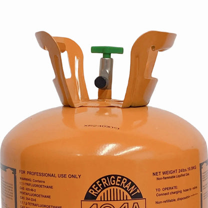 24LB R404A Refrigerant Freon for Refrigeration Equipment - Steel Cylinder Packaging Tank