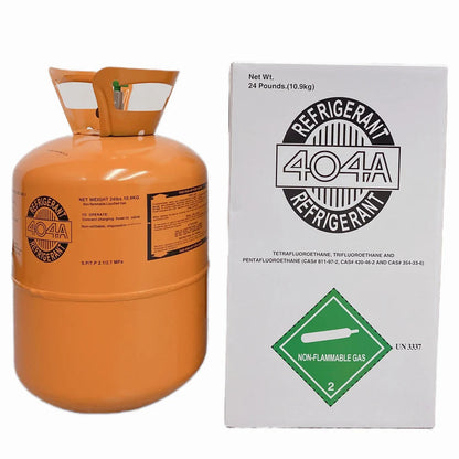 24LB R404A Refrigerant Freon for Refrigeration Equipment - Steel Cylinder Packaging Tank