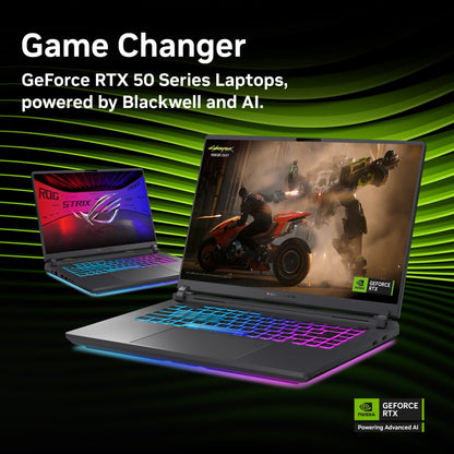 ASUS ROG Strix G16 G615JHR-DS74 — RTX 5050, Core i7-14650HX, 16GB, 1TB