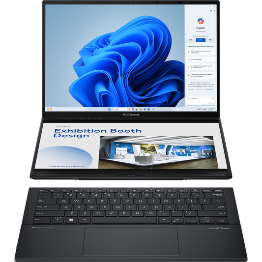 ASUS Zenbook Duo UX8406CA-PS99T Dual-Touchscreen Laptop